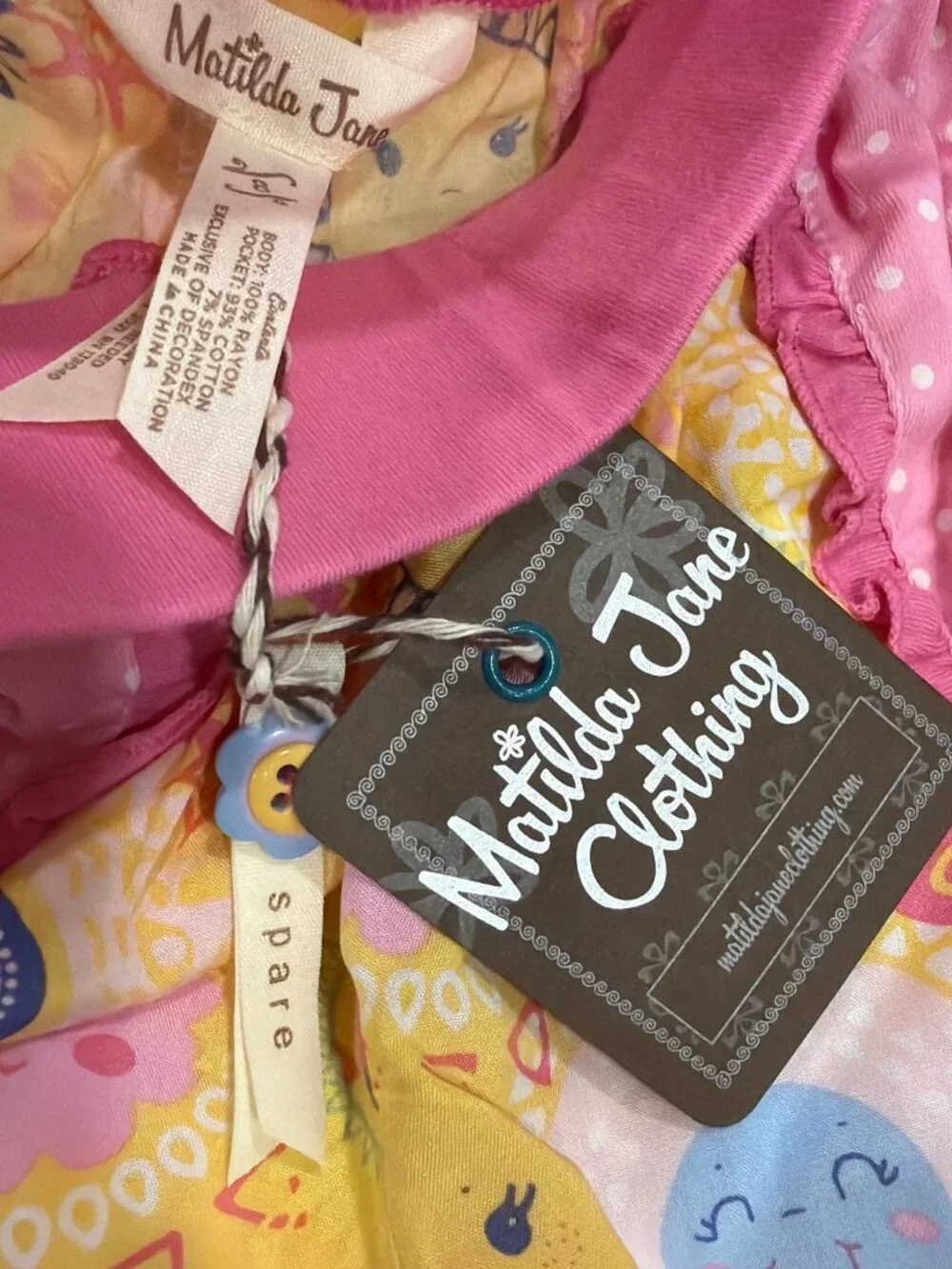 Matilda Jane Girls Dream Chasers Little Miss Sunshine Shorts 8 NWT
